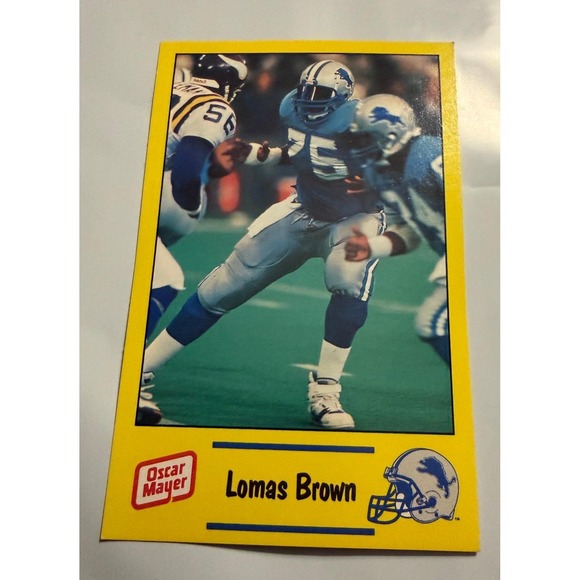 1991 Oscar Mayer Detroit Lions Football Cards Chris Spielman Barry Sanders - Picture 9 of 16